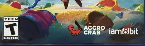 Another Crab's Treasure, the ESRB box on its front