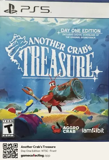 Another Crab's Treasure PlayStation 5, NTSC box front