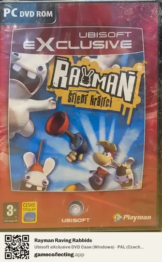 Rayman Raving Rabbids Computer, Czech Republic box front