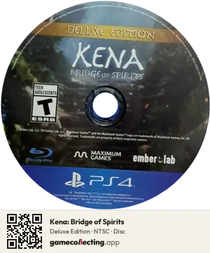 Kena: Bridge of Spirits PlayStation 4, NTSC disc