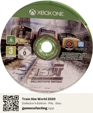 Train Sim World 2020 Xbox One, PAL disc