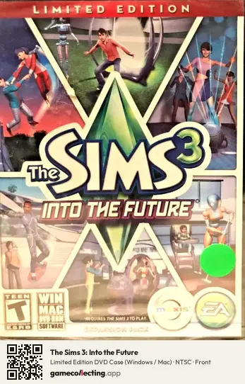 The Sims 3: Into the Future Computer, NTSC box front