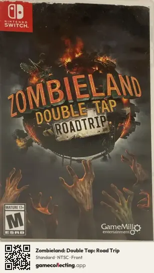 Zombieland: Double Tap: Road Trip Nintendo Switch, NTSC box front