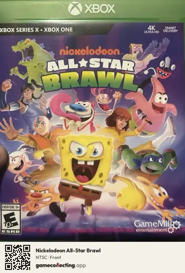 Nickelodeon All-Star Brawl Xbox One, NTSC box front