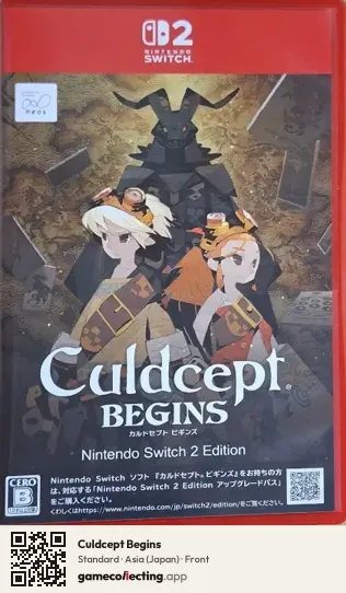Culdcept Begins Nintendo Switch 2, Japan box front
