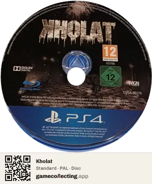 Kholat PlayStation 4, PAL disc