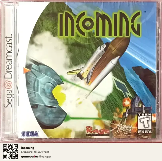 Incoming Sega Dreamcast, NTSC box front