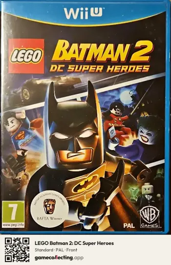 LEGO Batman 2: DC Super Heroes Nintendo Wii U, PAL box front