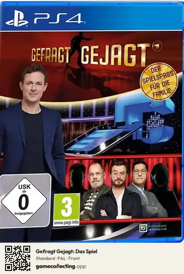 Gefragt Gejagt: Das Spiel PlayStation 4, PAL box front