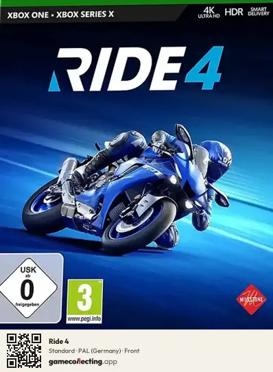 Ride 4 Xbox One, Germany box front