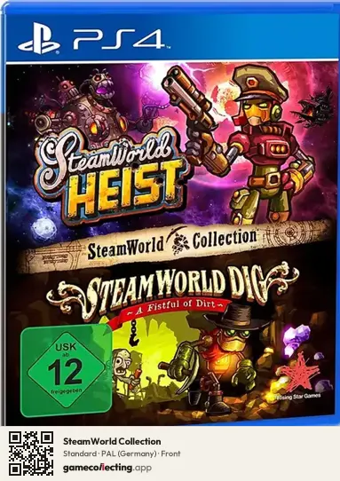 SteamWorld Collection PlayStation 4, Germany box front
