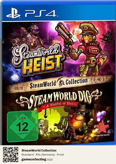 SteamWorld Collection PlayStation 4, Germany box front