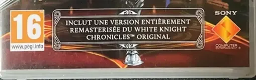 White Knight Chronicles II, the PEGI square on its front