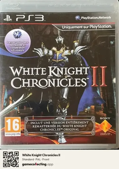 White Knight Chronicles II PlayStation 3, PAL box front
