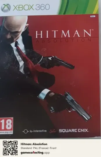 Hitman: Absolution Xbox 360, France box front