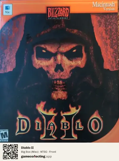 Diablo II Computer, NTSC box front