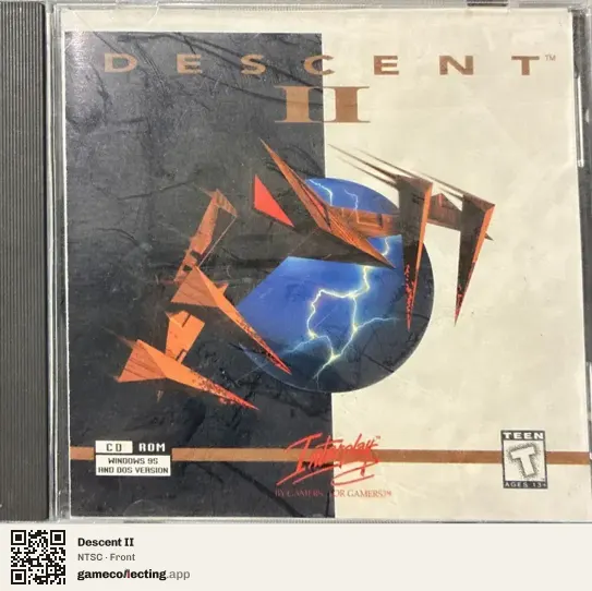 Descent II Computer, NTSC box front