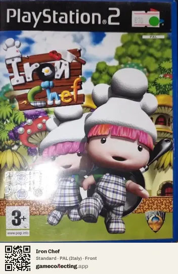 Iron Chef PlayStation 2, Italy box front