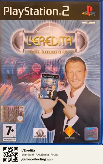 L'Eredità PlayStation 2, Italy box front