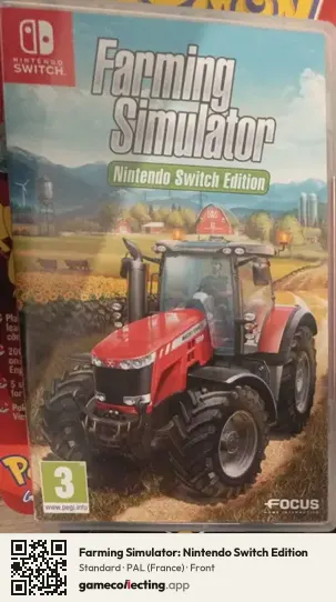 Farming Simulator: Nintendo Switch Edition Nintendo Switch, France box front