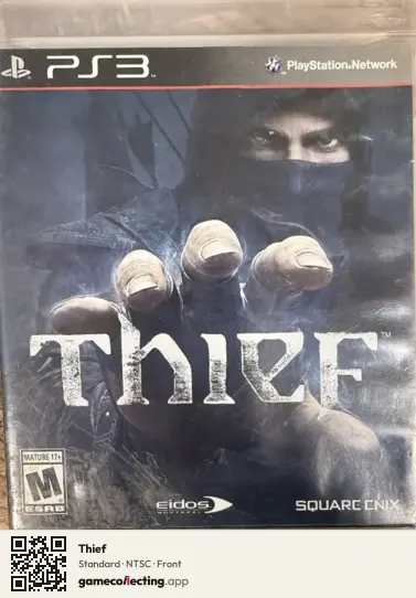 Thief PlayStation 3, NTSC box front