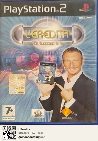 L'Eredità PlayStation 2, PAL box front
