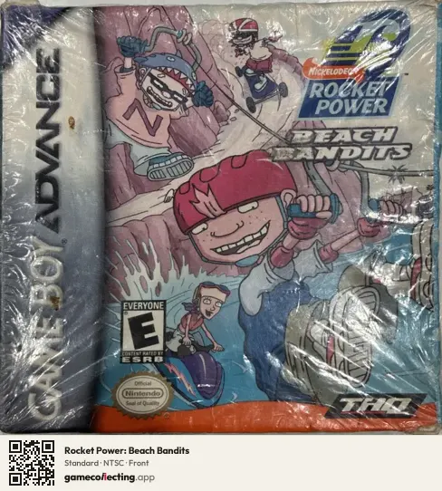 Rocket Power: Beach Bandits Game Boy Advance, NTSC box front