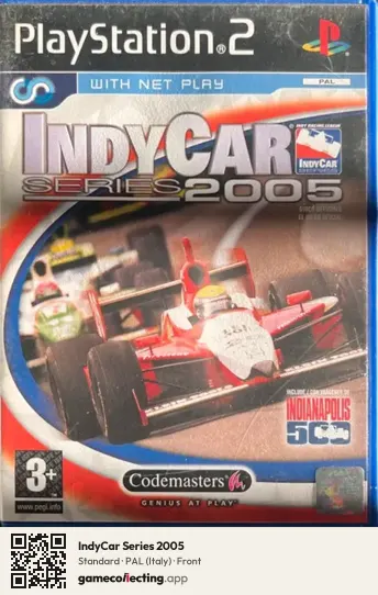 IndyCar Series 2005 PlayStation 2, Italy box front