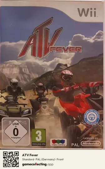 ATV Fever Nintendo Wii, Germany box front