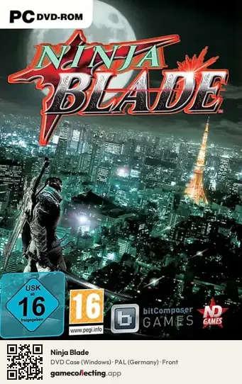 Ninja Blade Computer, Germany box front
