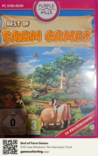 Best of Farm Games Computer, Germany box front