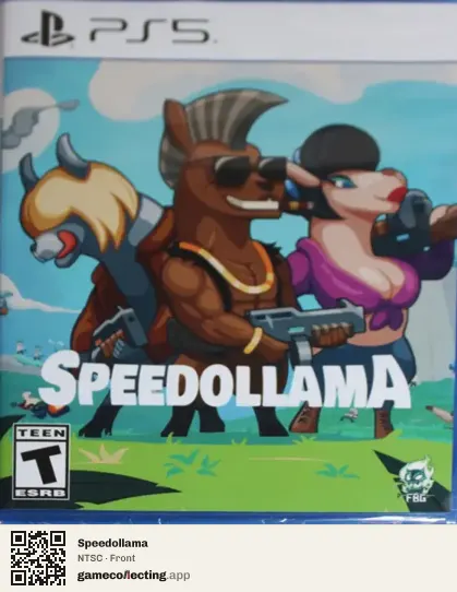 Speedollama PlayStation 5, NTSC box front