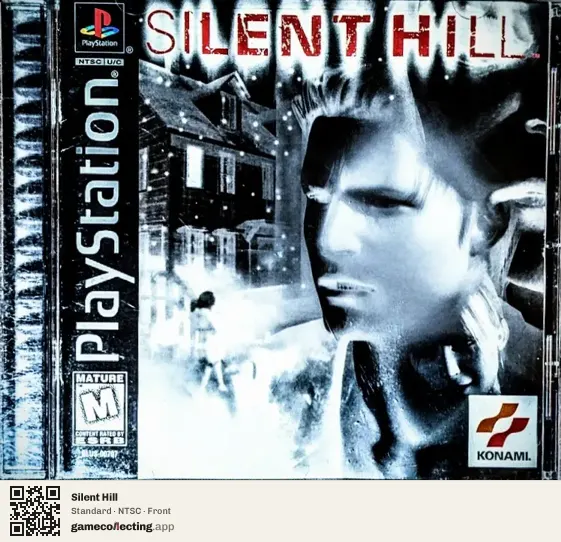 Silent Hill PlayStation, NTSC box front