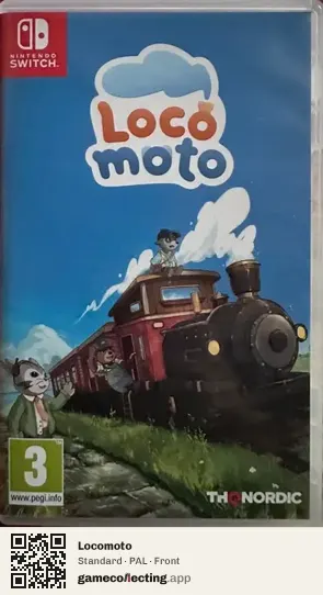 Locomoto Nintendo Switch, PAL box front