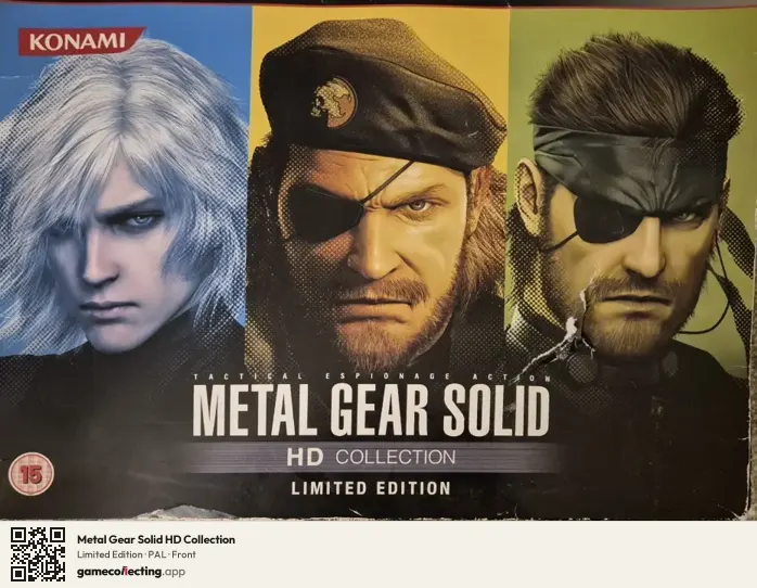 Metal Gear Solid HD Collection PlayStation 3, PAL box front