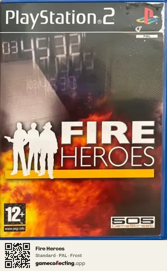 Fire Heroes PlayStation 2, PAL box front