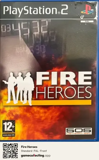 Fire Heroes PlayStation 2, PAL box front