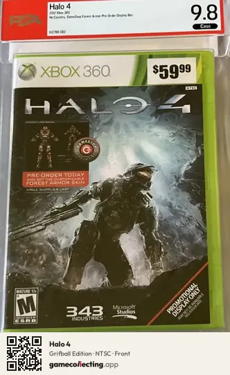 Halo 4 Xbox 360, NTSC box front