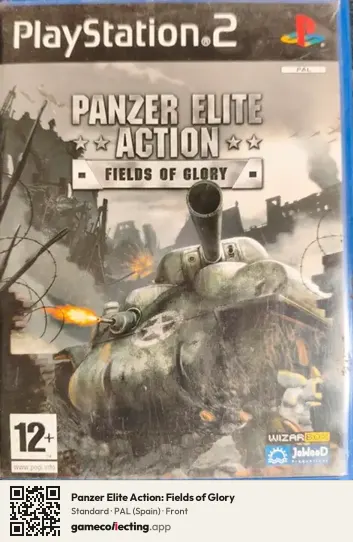 Panzer Elite Action: Fields of Glory PlayStation 2, Spain box front