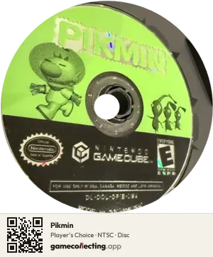 Pikmin Nintendo GameCube, NTSC disc