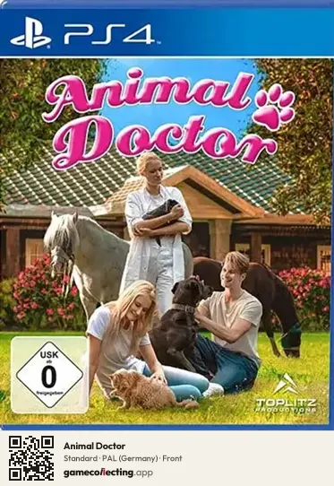 Animal Doctor PlayStation 4, Germany box front