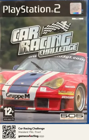 Car Racing Challenge PlayStation 2, PAL box front