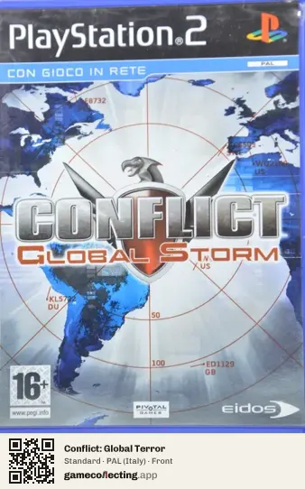 Conflict: Global Terror PlayStation 2, Italy box front