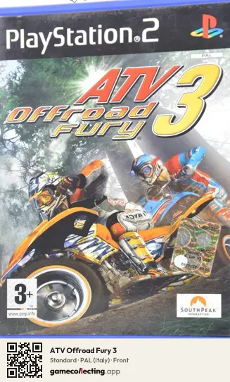ATV Offroad Fury 3 PlayStation 2, Italy box front