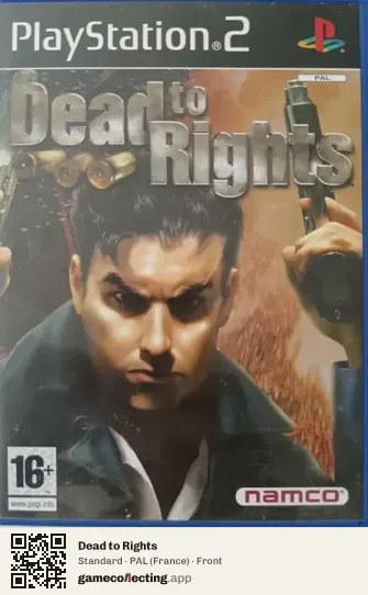 Dead to Rights PlayStation 2, France box front