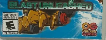 Zoids Wild: Blast Unleashed, the ESRB box on its front