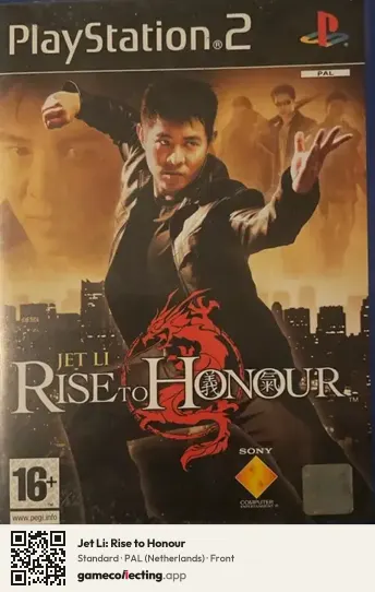 Jet Li: Rise to Honour PlayStation 2, Netherlands box front