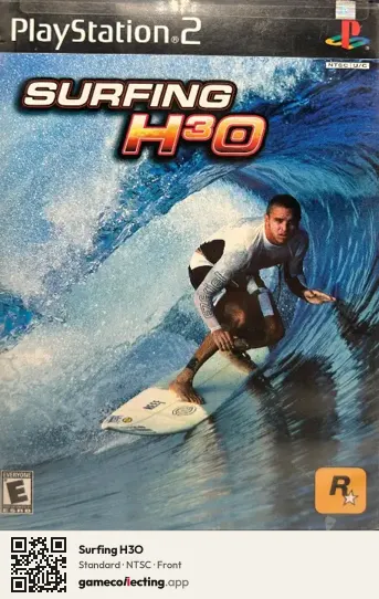 Surfing H3O PlayStation 2, NTSC box front