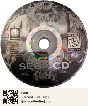 Flink Sega Mega-CD / Sega CD, NTSC disc