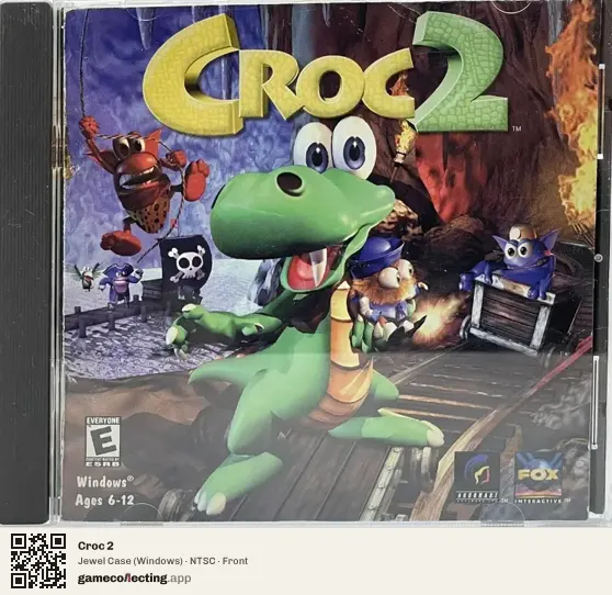 Croc 2 Computer, NTSC box front